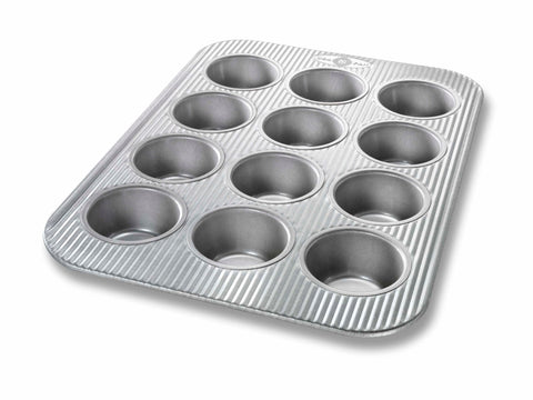 USA Pan 12-Cup Muffin Pan – Aluminised Steel