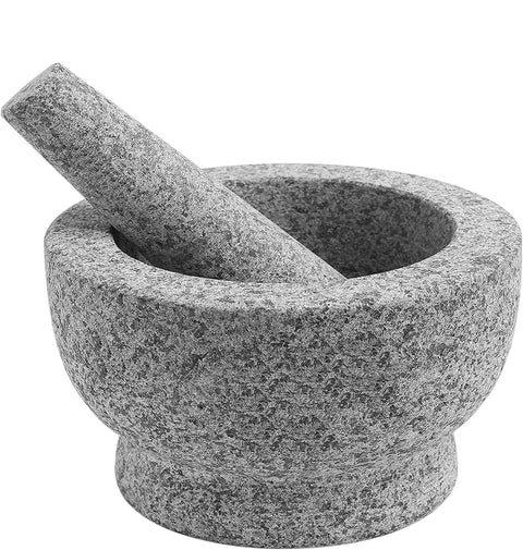 Heavy Granite Mortar & Pestle – 15 cm