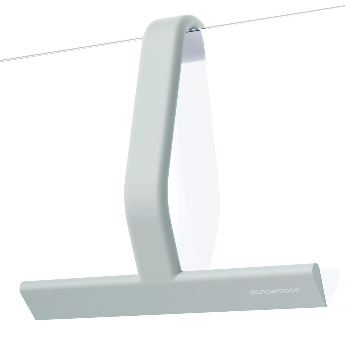 JustHang Silicone Shower Squeegee with Built-in Hook