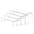 Clear Acrylic Display Risers – Set of 4