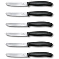Victorinox Wavy Edge Steak & Tomato Knife Set – 6 Piece