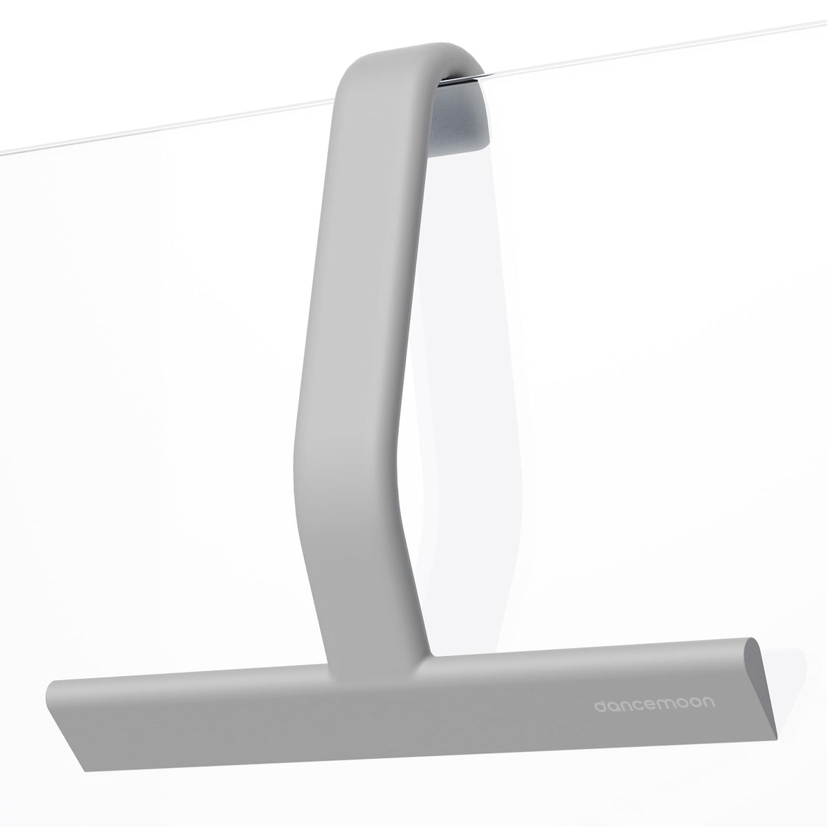JustHang Silicone Shower Squeegee with Built-in Hook