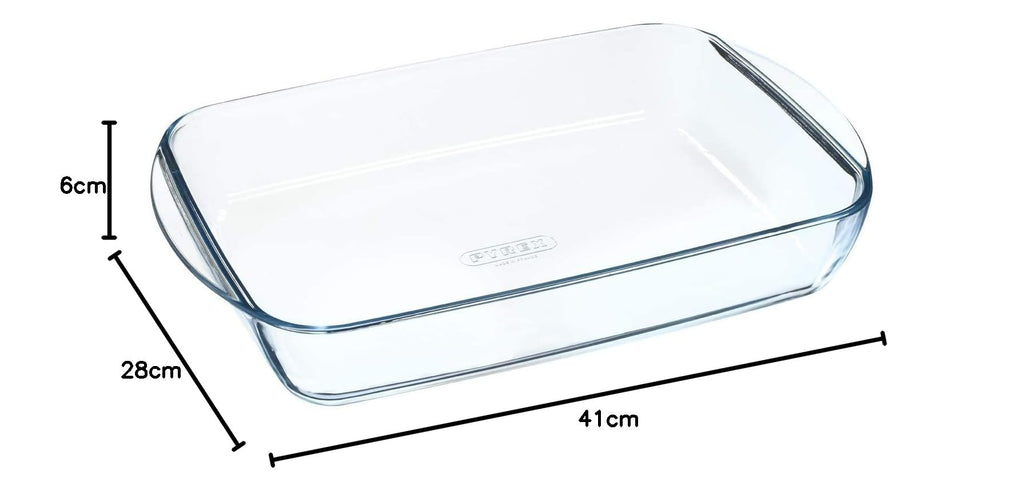Pyrex Glass Roasting Dish Set – 2 Piece