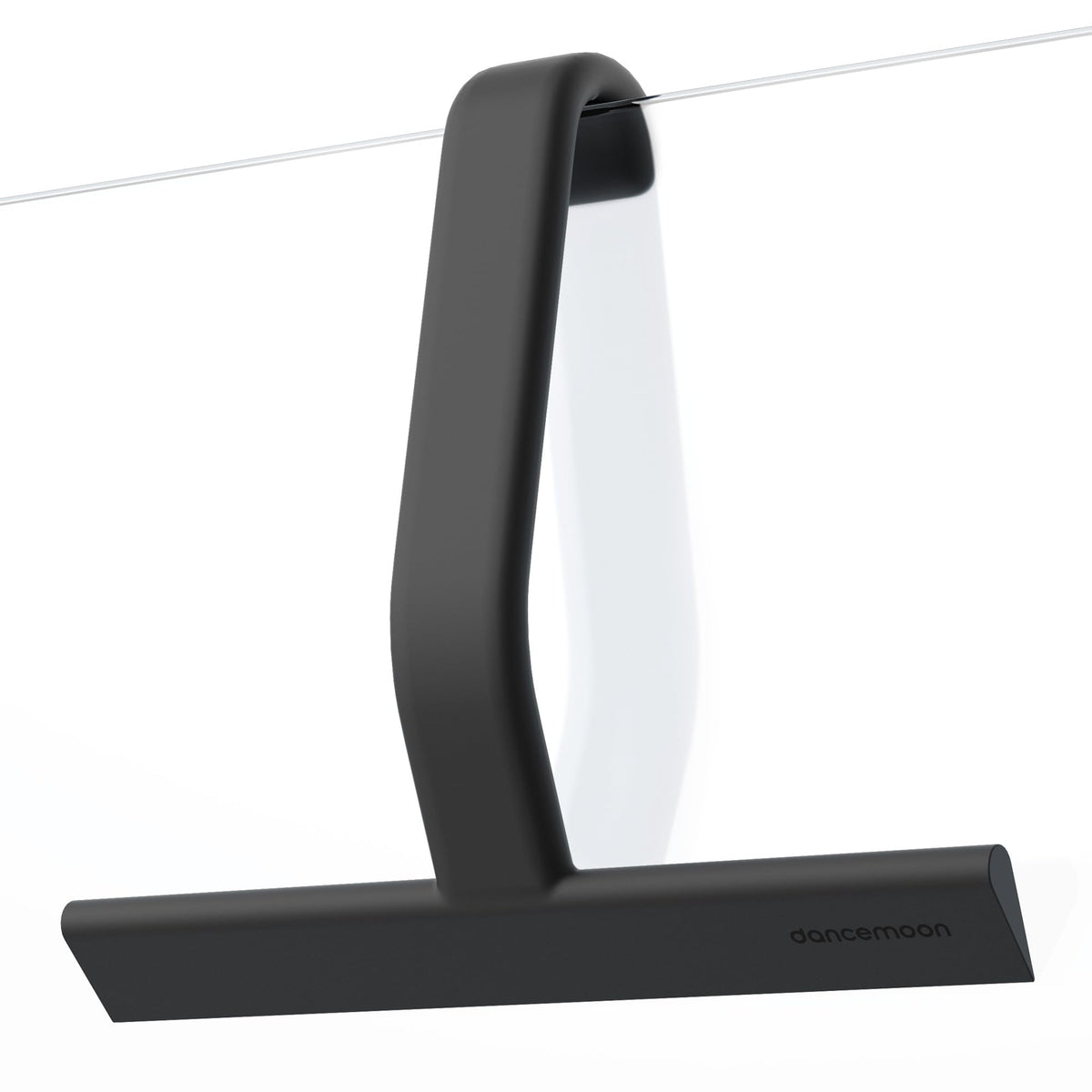 JustHang Silicone Shower Squeegee with Built-in Hook