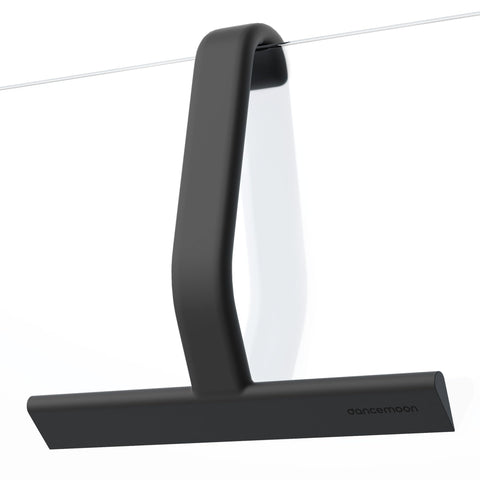 JustHang Silicone Shower Squeegee with Built-in Hook