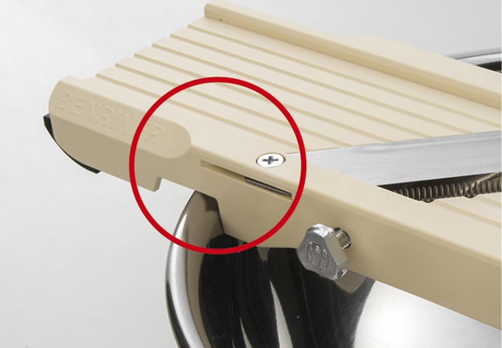 Benriner Japanese Mandoline Slicer with 4 Blades