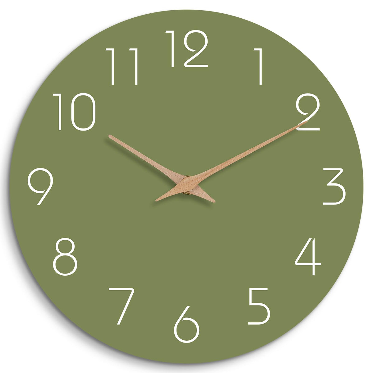 Large Silent Wall Clock – Non-Ticking, 8 to 16 Inch