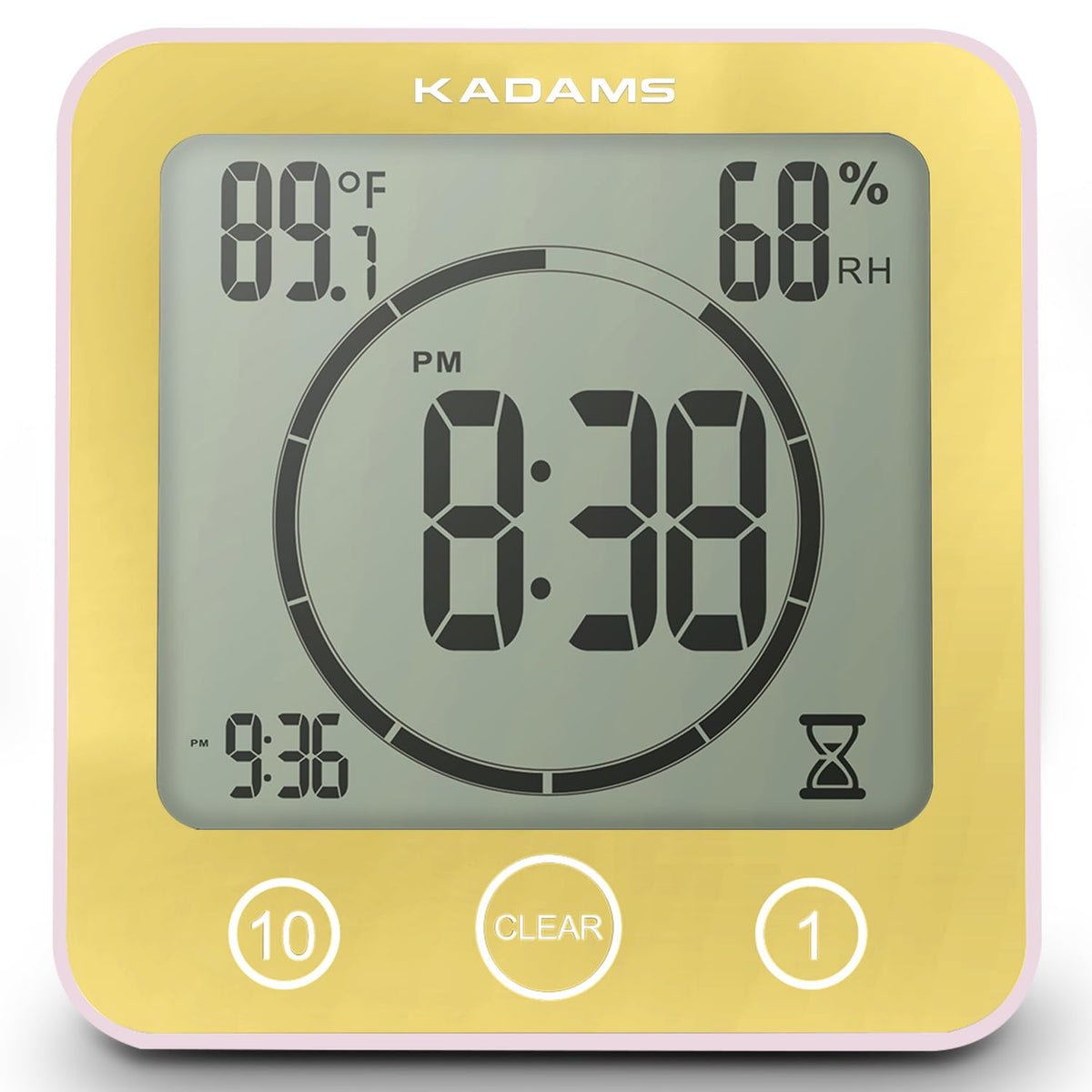 Waterproof Digital Shower & Kitchen Timer Clock