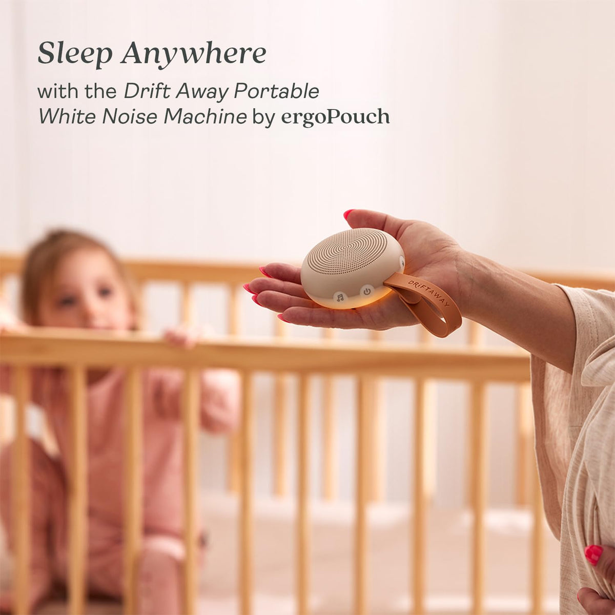 ergoPouch Drift Away Portable White Noise Machine