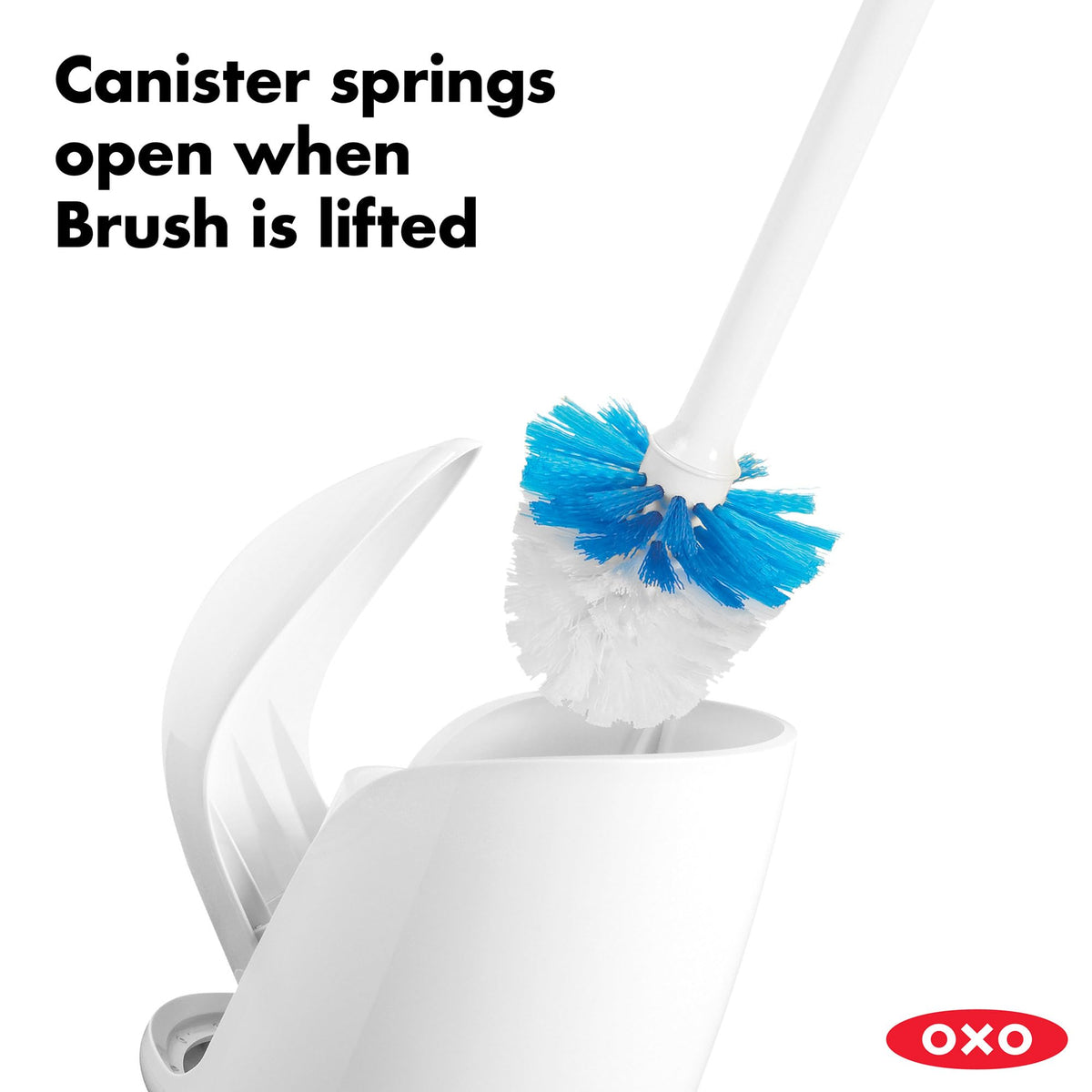 OXO Good Grips Compact Toilet Brush & Canister
