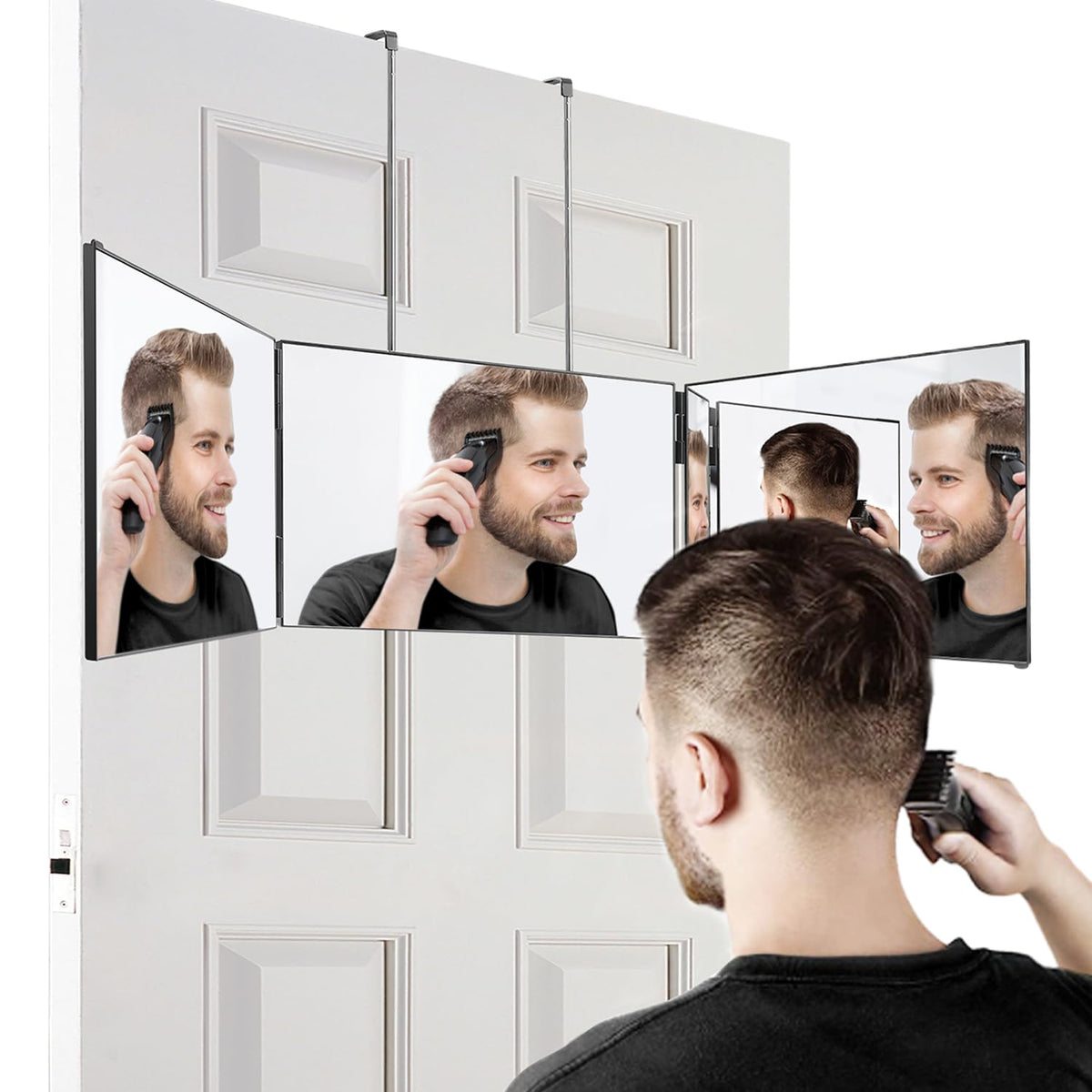 3-Way Mirror for Self Haircuts & Styling