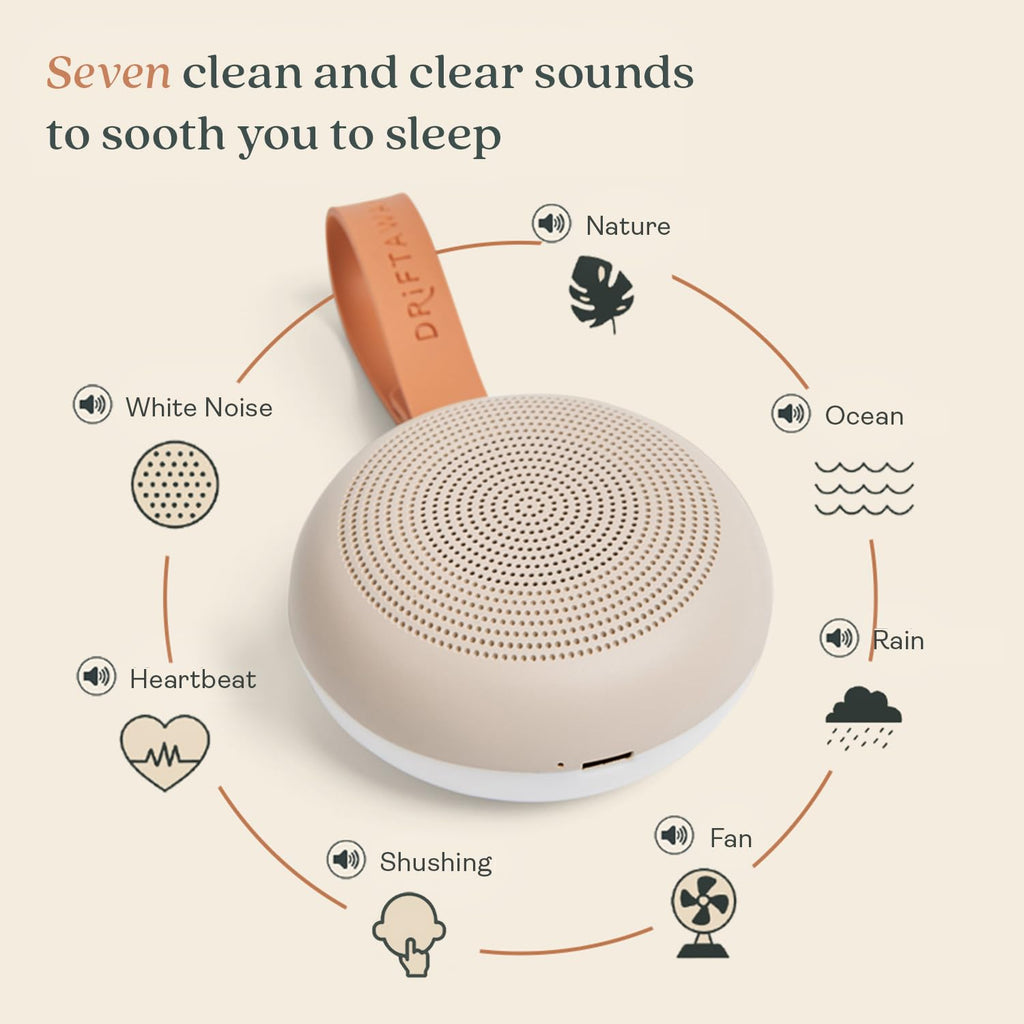 ergoPouch Drift Away Portable White Noise Machine