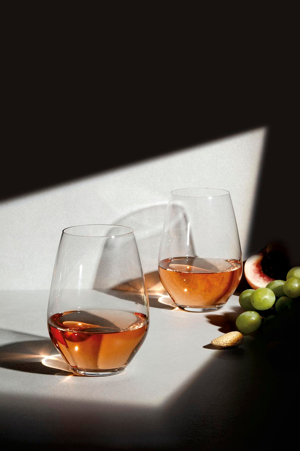 Krosno Harmony Stemless Wine Glasses – 600 ml, Set of 6