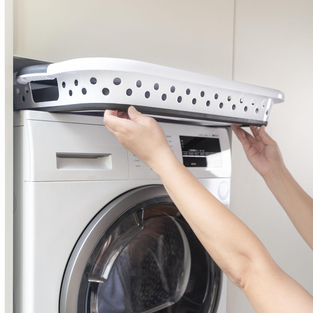 45L Collapsible Laundry Basket with Handles