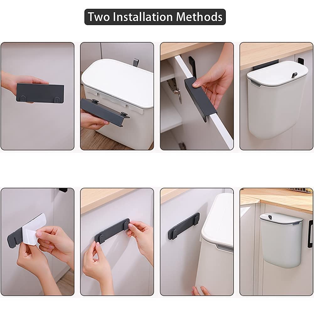 Hanging Kitchen Bin for Cabinet Door – 7L