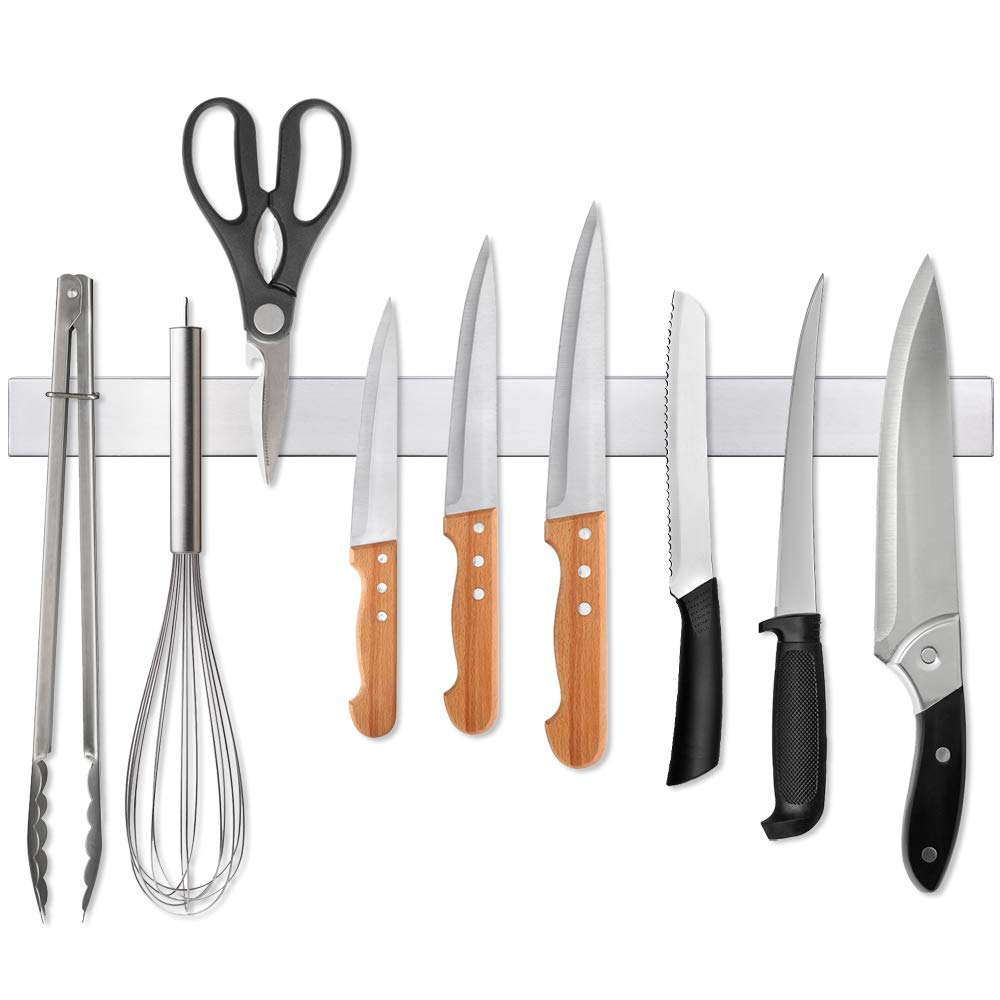 Magnetic Knife Strip – 40 cm Stainless Steel