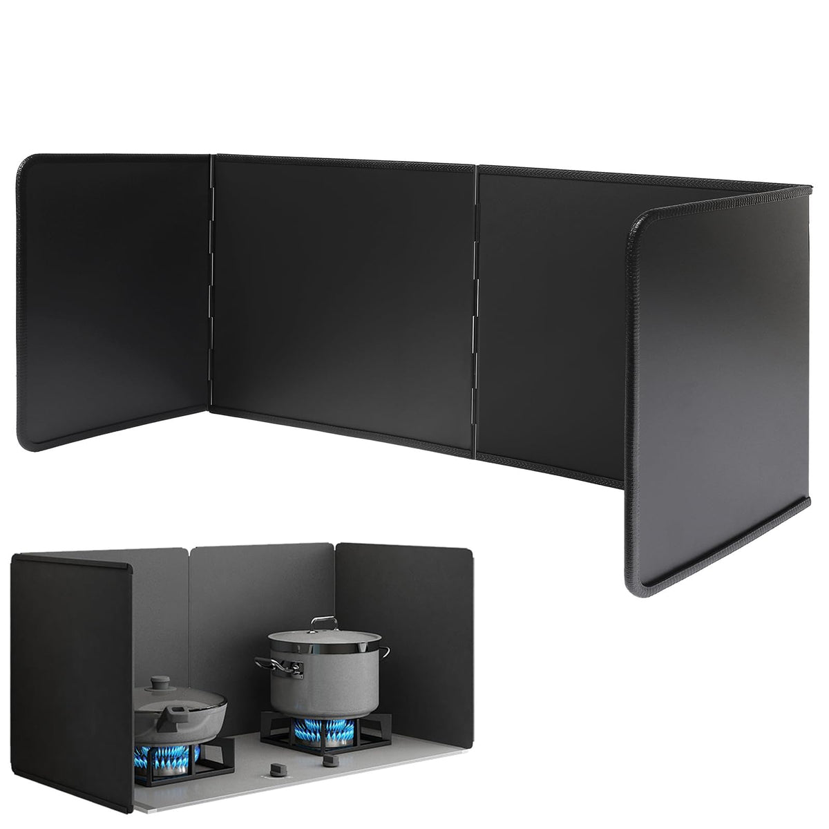 Foldable Stove Splash Guard – Anti-Splatter Shield