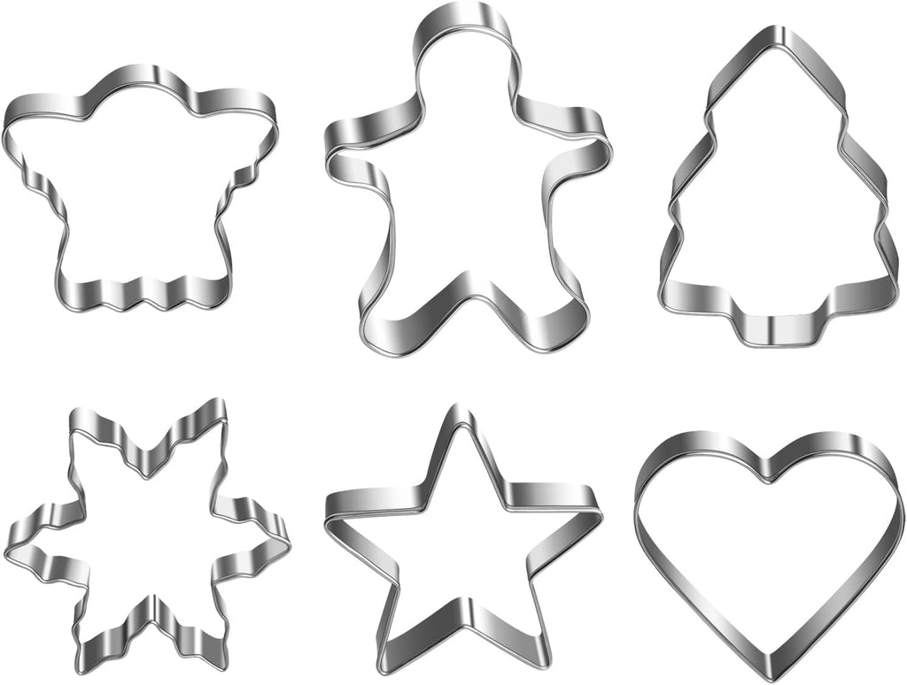 Christmas Cookie Cutter Set – 18 Piece Stainless Steel – view 7