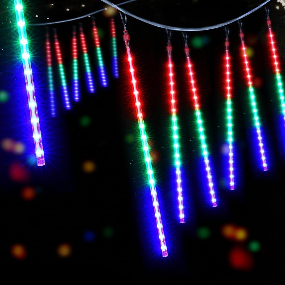 Jingle Jollys Christmas Icicle Lights – Solar & Plug-In Options – view 11