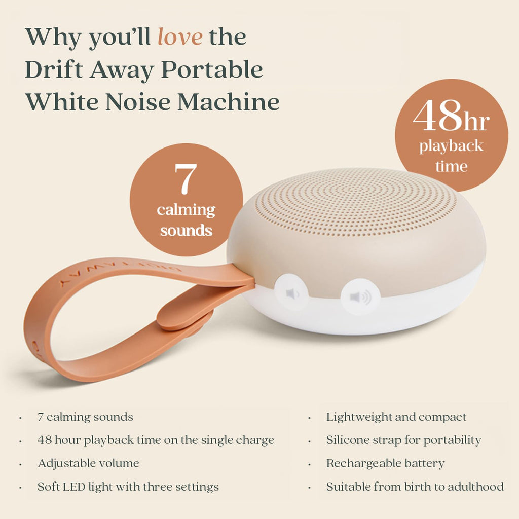 ergoPouch Drift Away Portable White Noise Machine