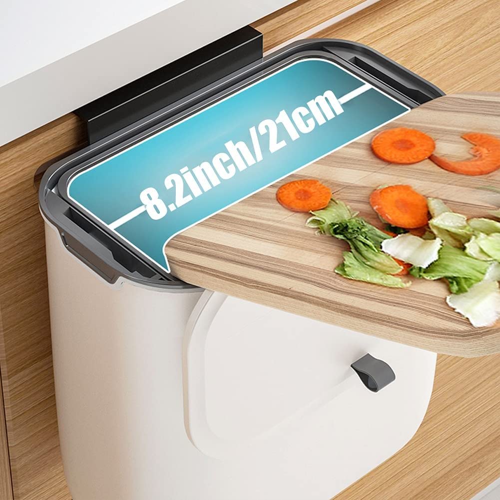 Hanging Kitchen Bin for Cabinet Door – 7L