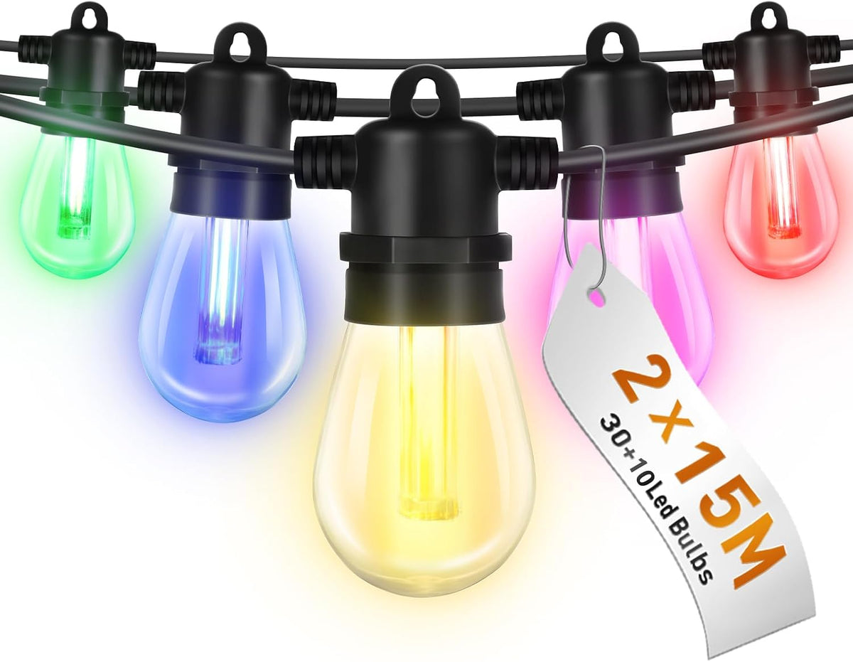 Festoon String Lights – 15 m & 30 m Options – view 12