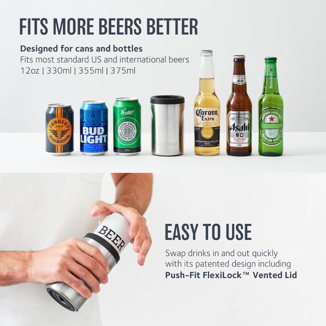 Huski Beer Cooler 2.0 – Triple Insulated Stubby Holder