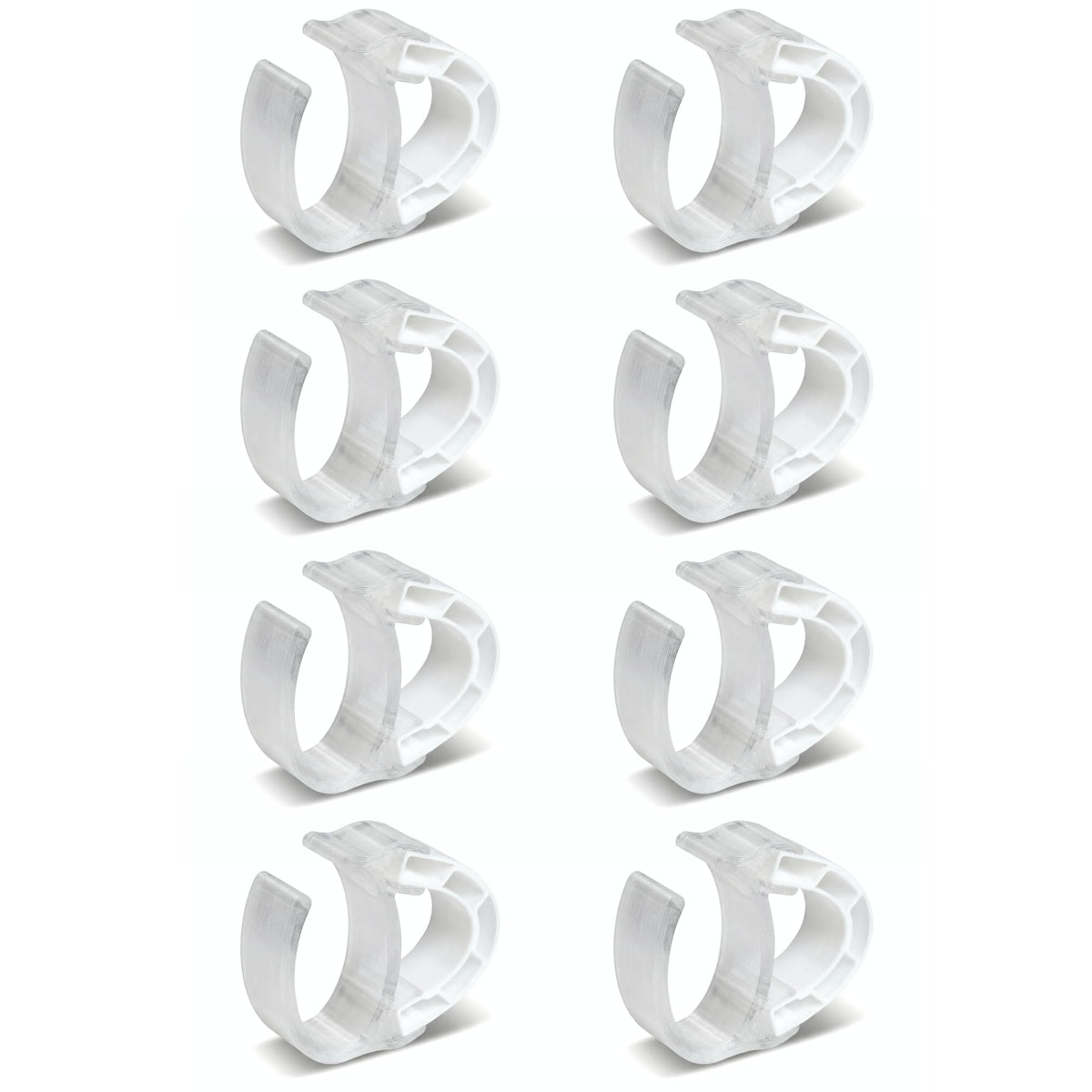 SilentSnap Roller Blind Bumpers – Stop Banging Blinds (8 Pack)