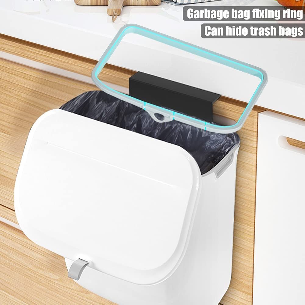 Hanging Kitchen Bin for Cabinet Door – 7L