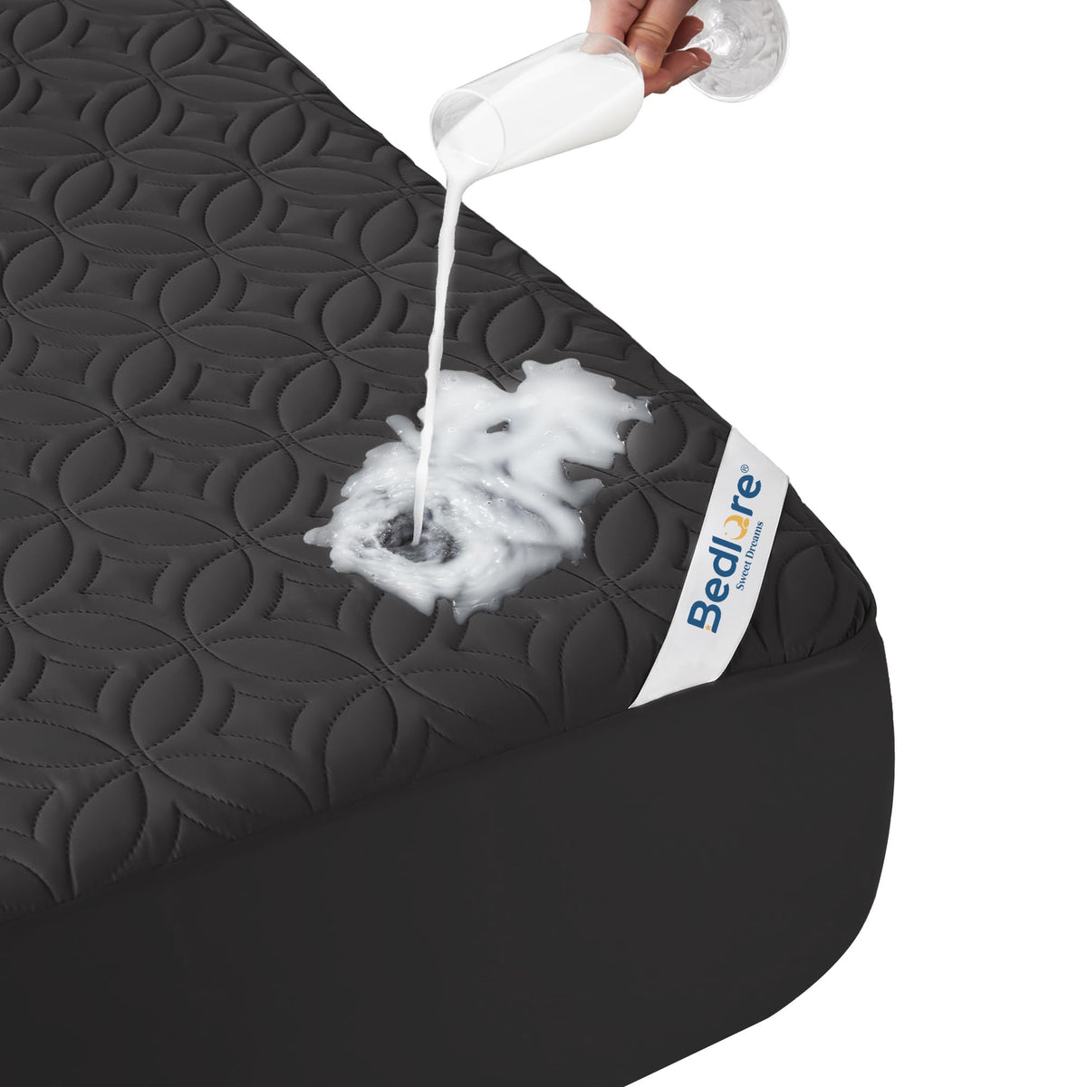 Waterproof Quilted Mattress Protector – Quiet & Breathable