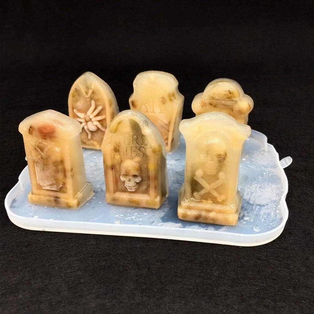 RIP Gravestone Silicone Mould – Cake & Chocolate – view 5