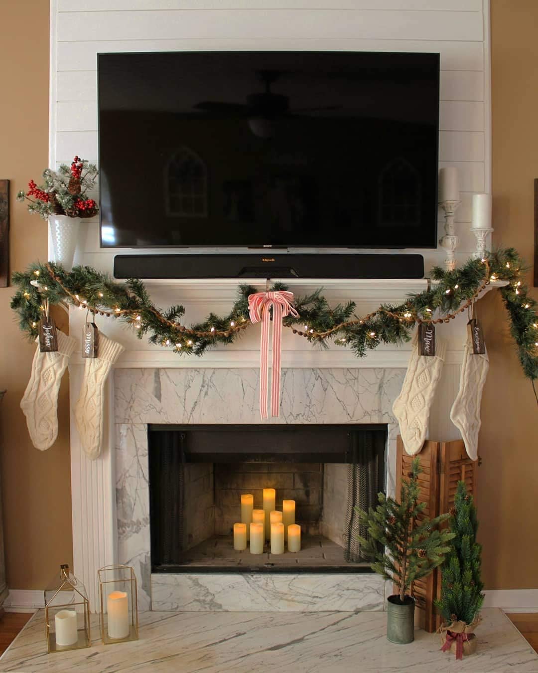 Cable Knit Christmas Stockings – 36 cm & 46 cm – view 4