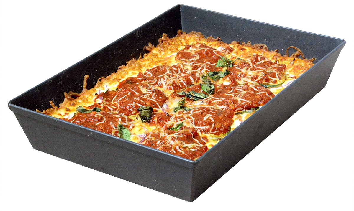 LloydPans Detroit-Style Pizza Pan – Pre-Seasoned