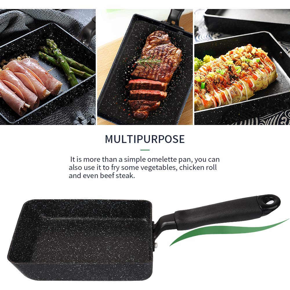 Japanese Tamagoyaki Omelette Pan – Non-Stick