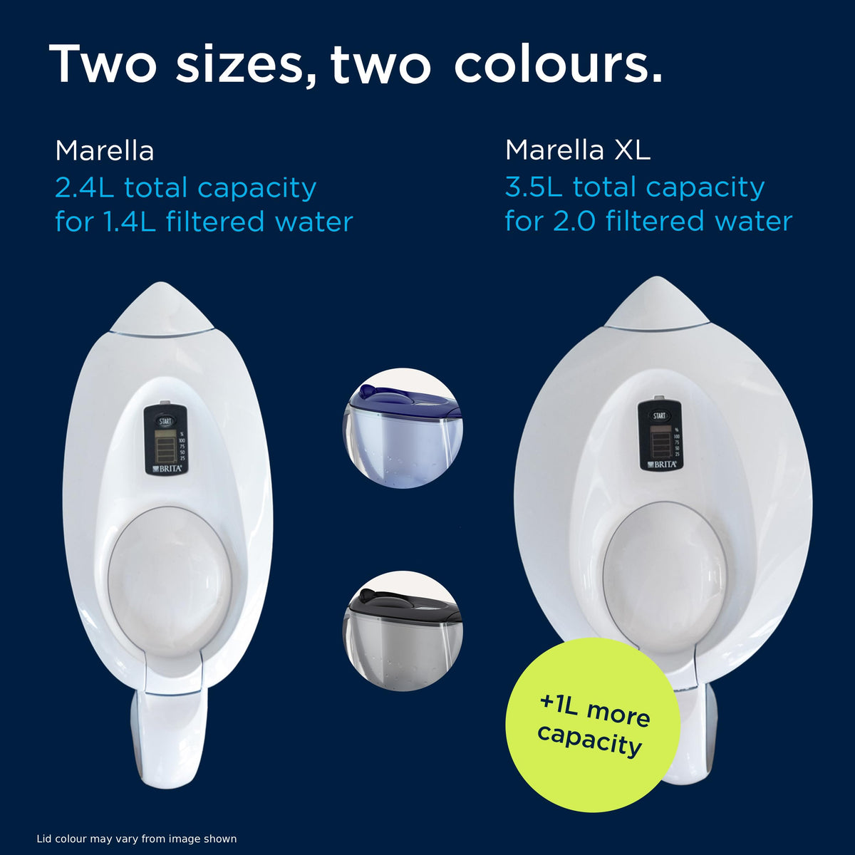 BRITA Marella Water Filter Jug 2.4L