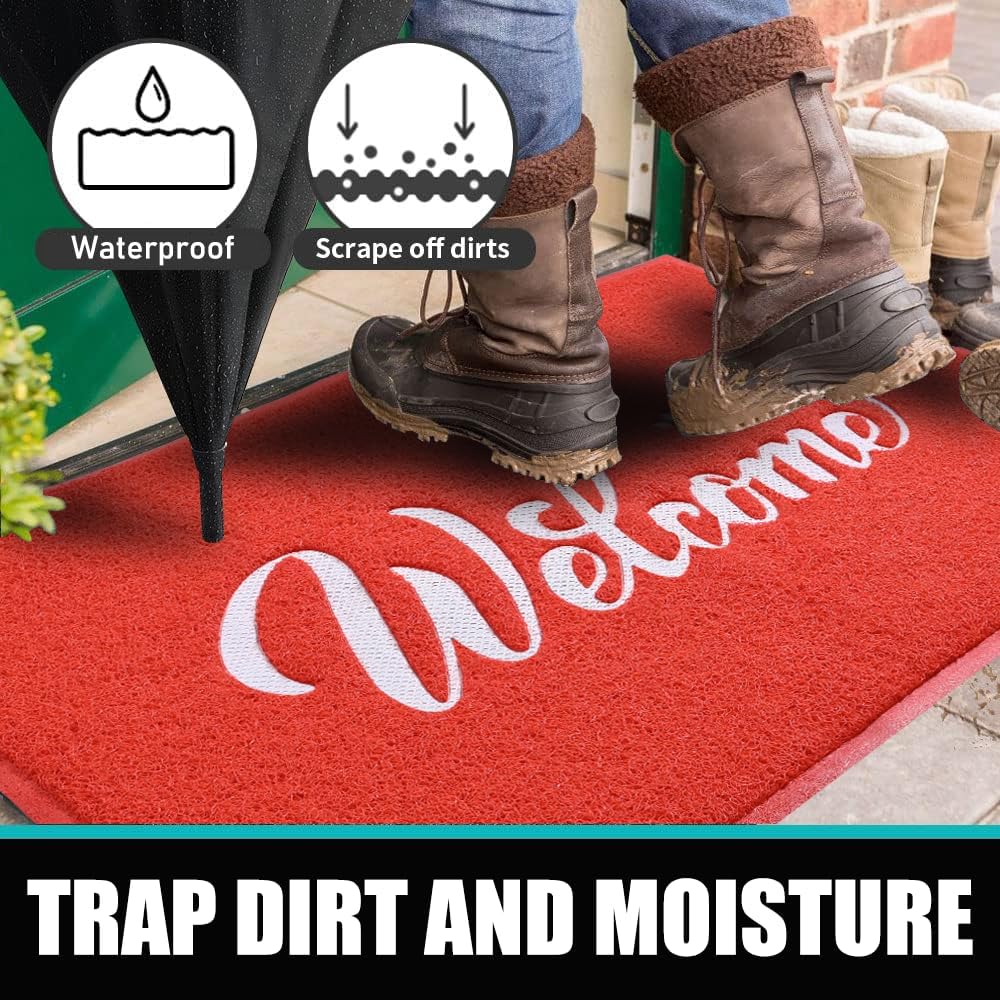 Christmas Welcome Door Mat – Indoor/Outdoor – view 5