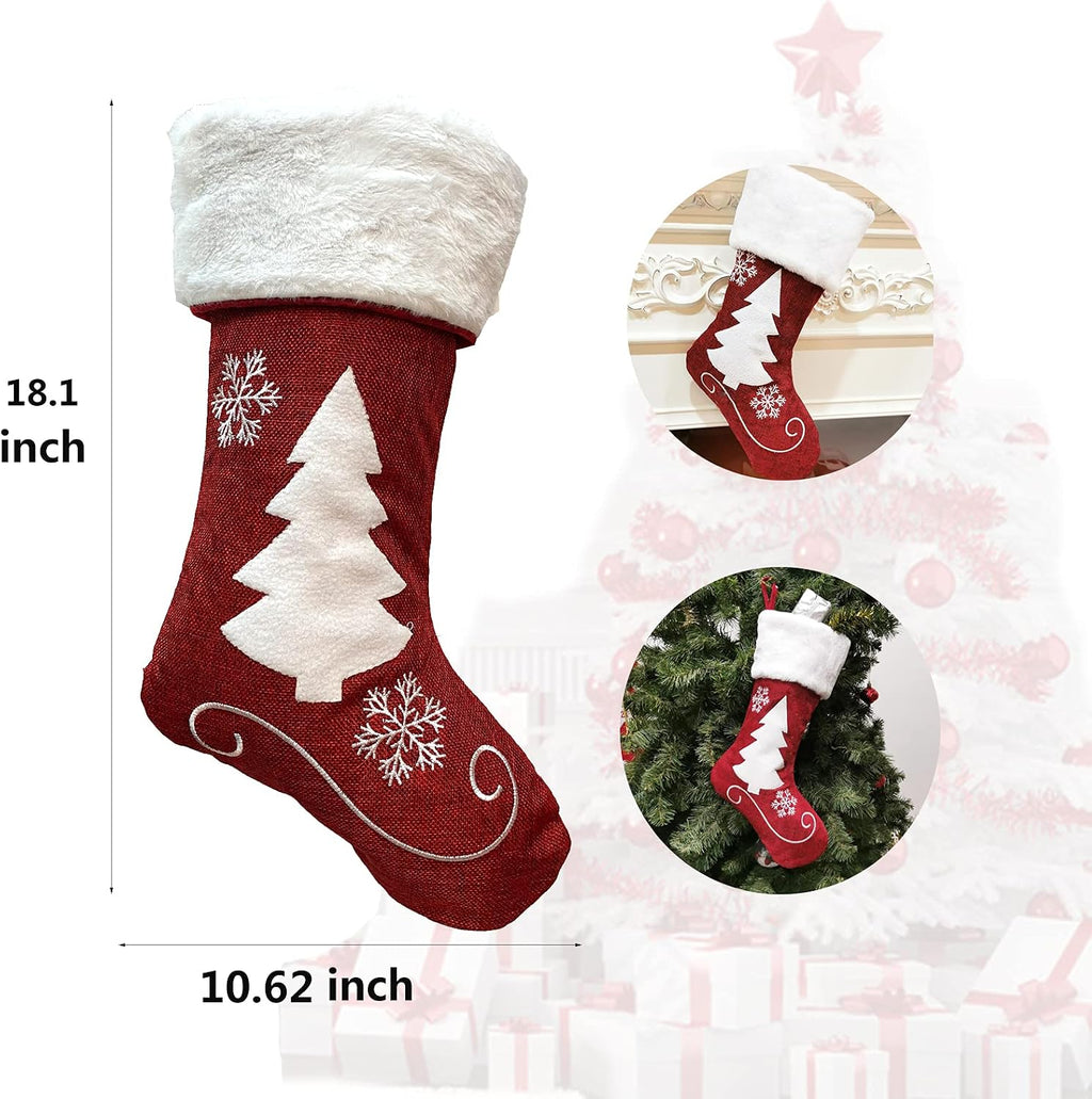 Christmas Stockings – Classic & Gnome Designs, 46 cm – view 2