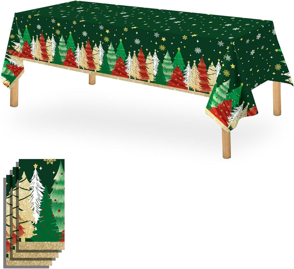 Christmas Party Table Covers – 3 Pack, 274 x 137 cm