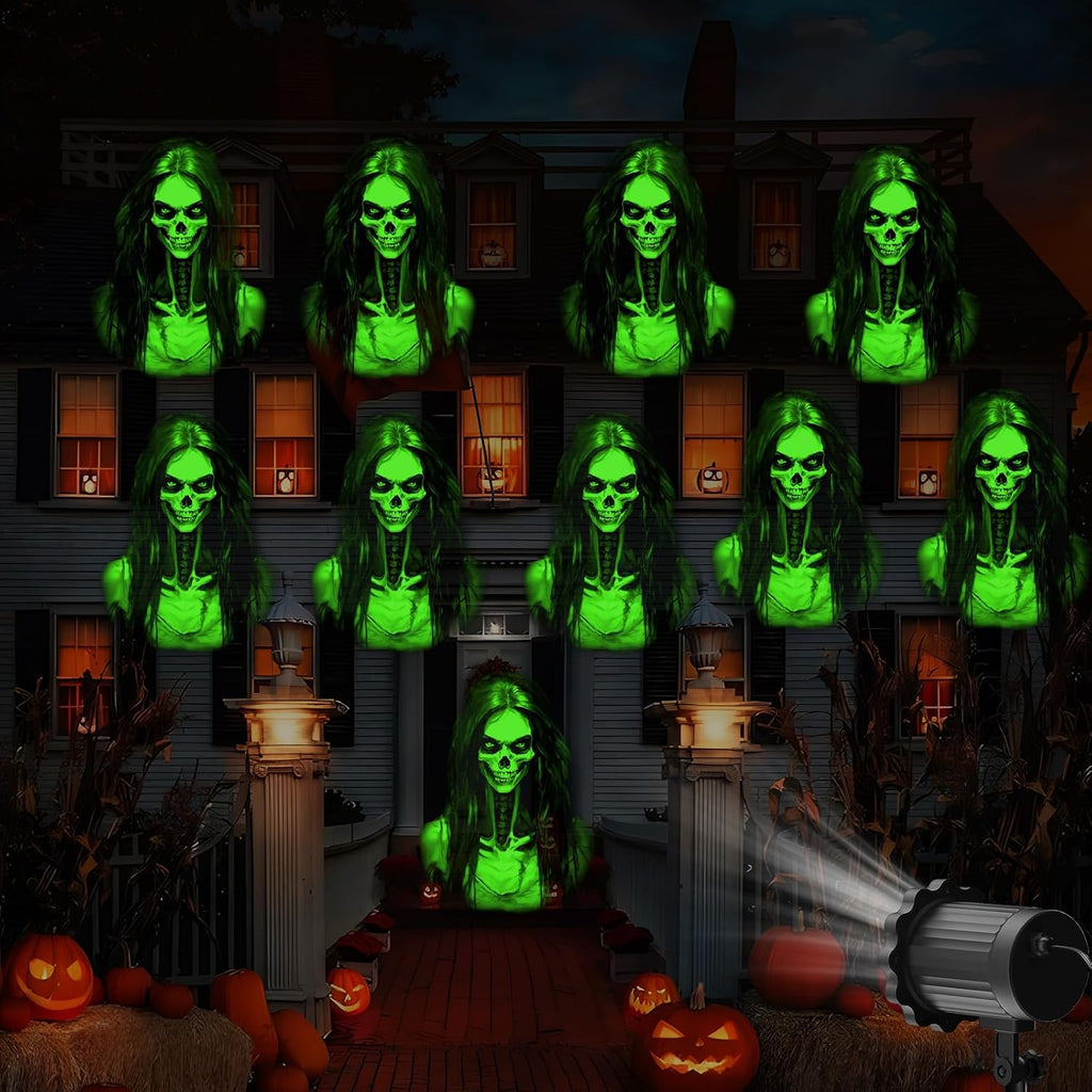 Ghost & Skull Halloween Projector Light – view 7