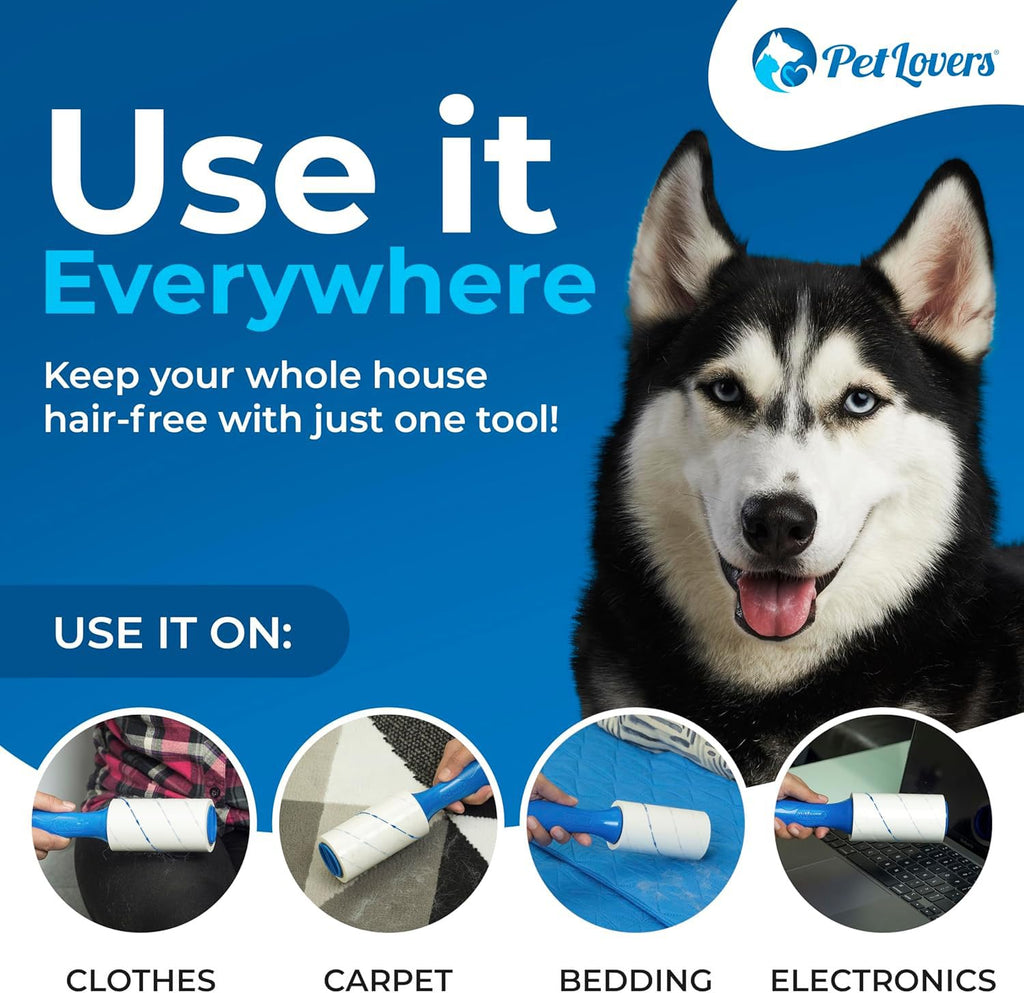 Extra Sticky Lint Roller Value Set for Pet Hair