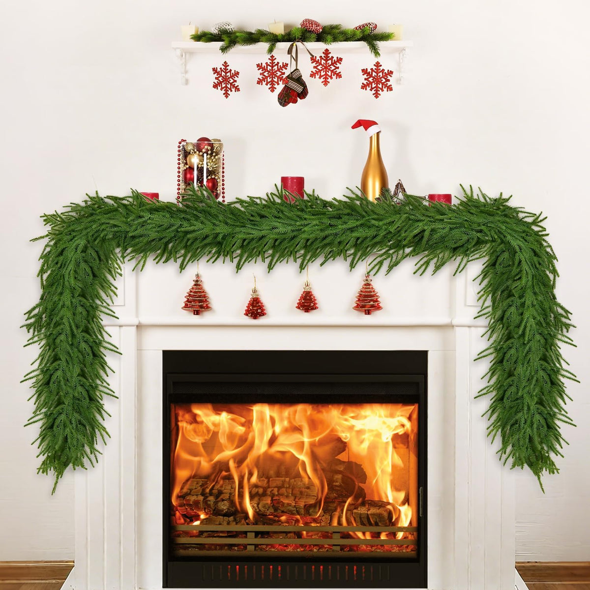 Norfolk Pine Christmas Garland – 1.5 m or 2.7 m Real Touch