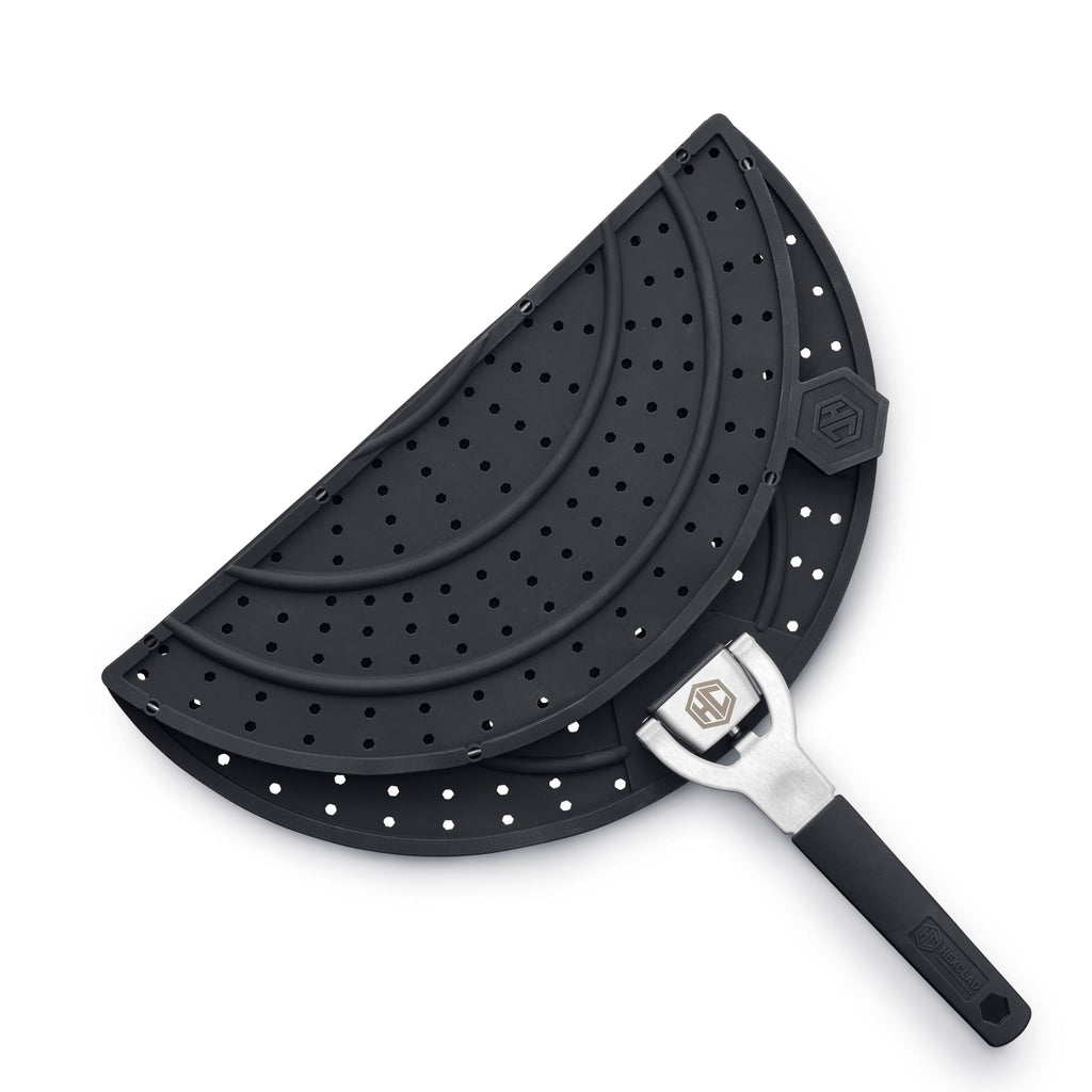 HexClad Folding Grease Splatter Screen – up to 30 cm Pans