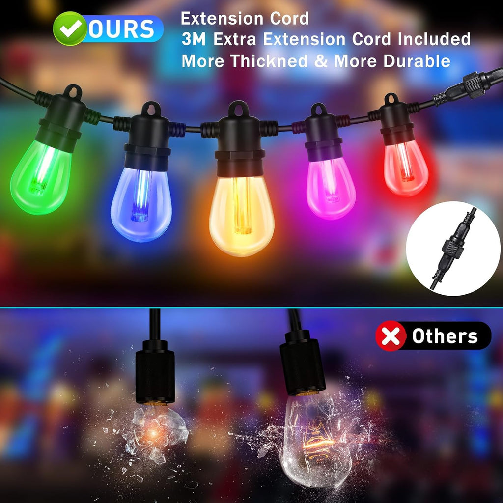 Festoon String Lights – 15 m & 30 m Options – view 5