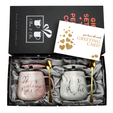 Mr Right & Mrs Always Right Mug Gift Set