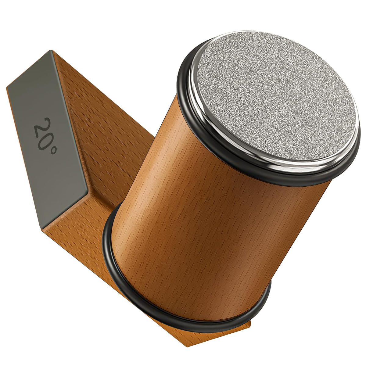 Rolling Knife Sharpener Kit – 15° & 20° Magnetic Angle Guide