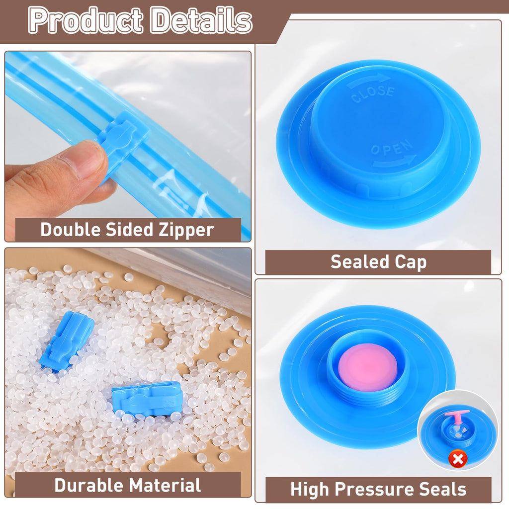 Vacuum Storage Bags with Electric Pump