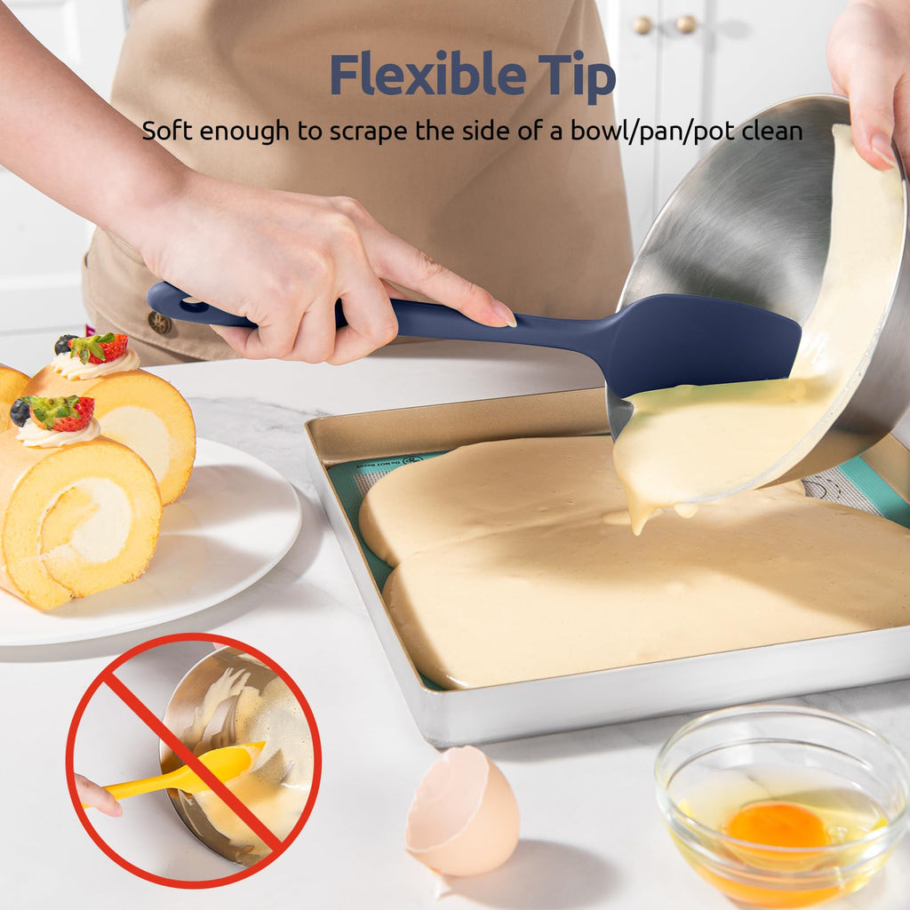 U-Taste Heat-Resistant Silicone Spatula Set – 3 Piece