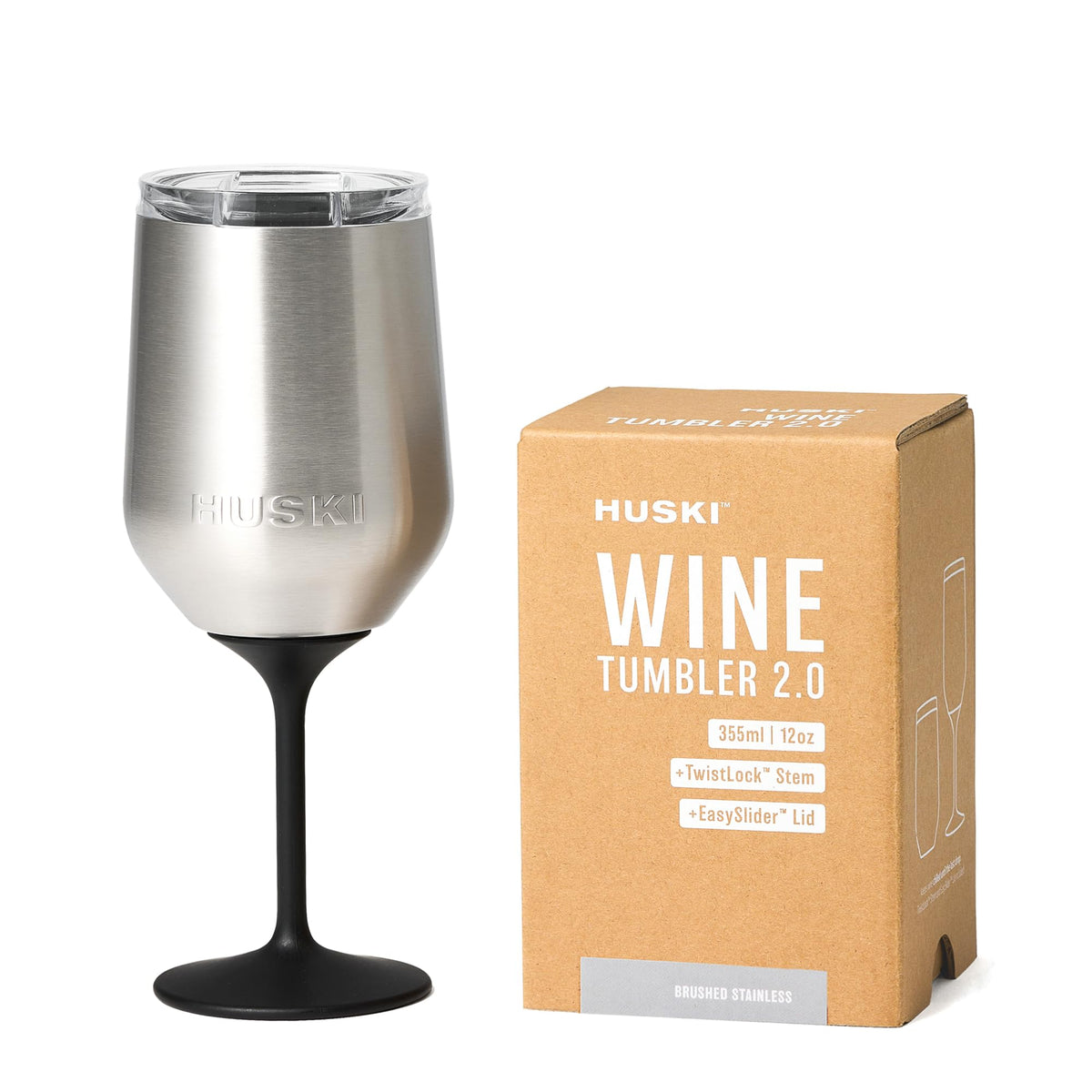Huski Insulated Wine Tumbler 2.0 with Detachable Stem