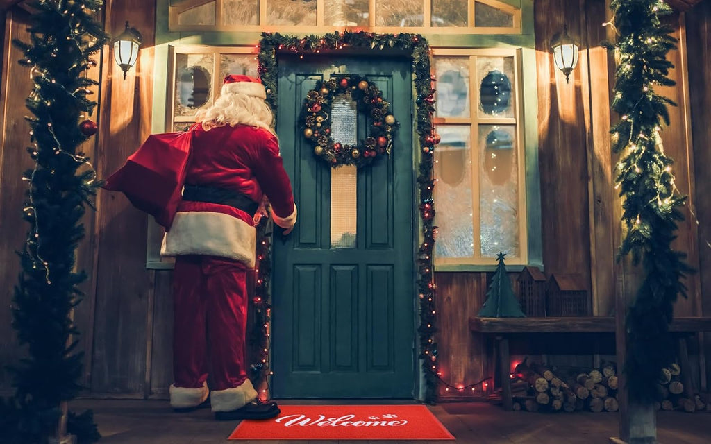 Christmas Welcome Door Mat – Indoor/Outdoor – view 3