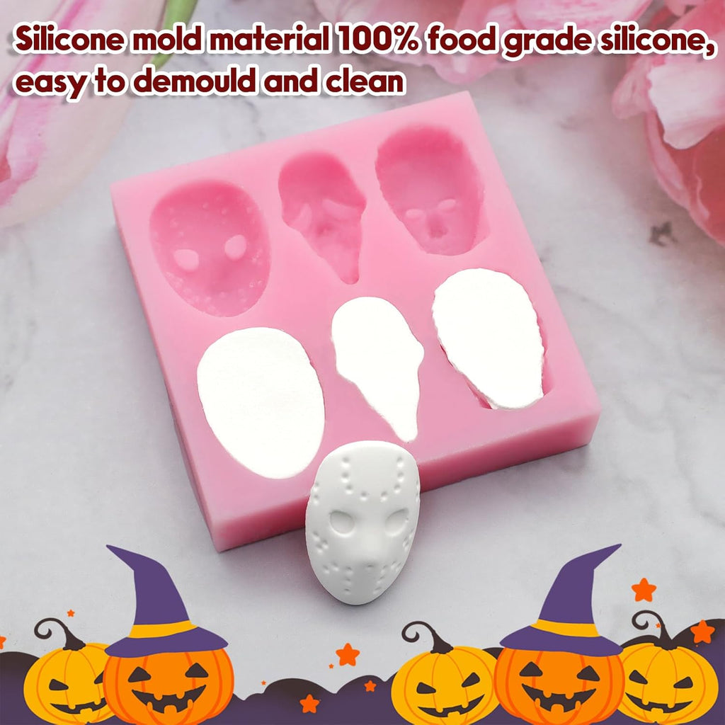 Halloween Silicone Moulds – Horror Head Chocolate Moulds – view 3